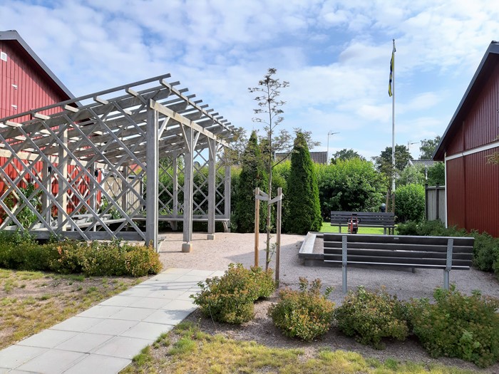 Villavägen pergola